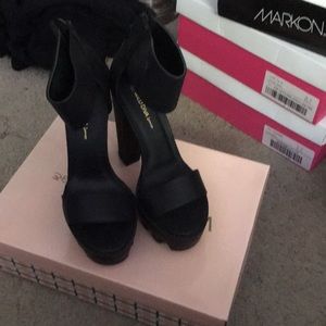 Black 6" Heels